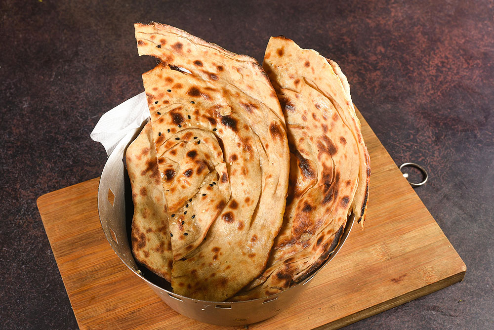 Pudina Lachha Paratha